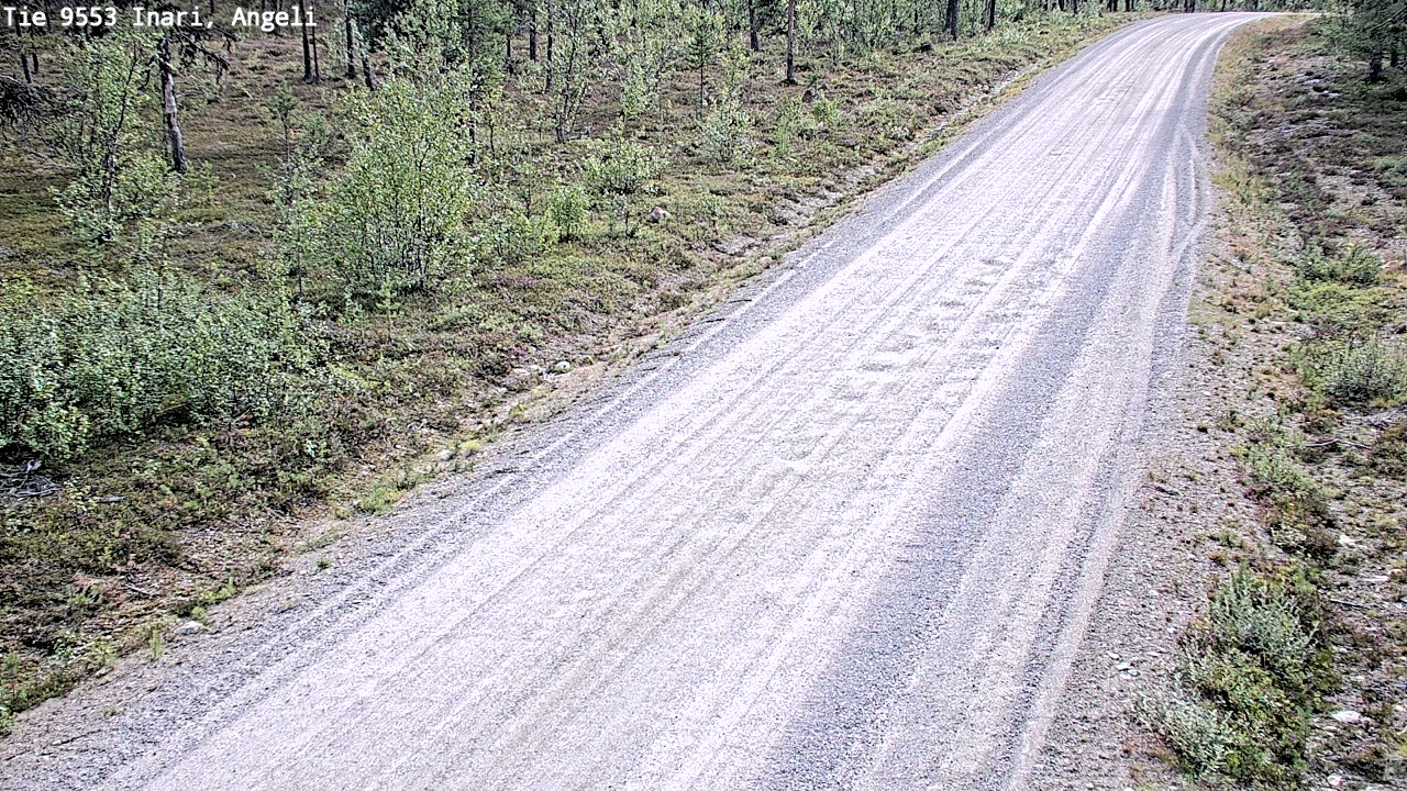 Kelikamerat Kuva Tie 9553 Inari, Angeli, Lintupuolivaara, Inari, Lappi