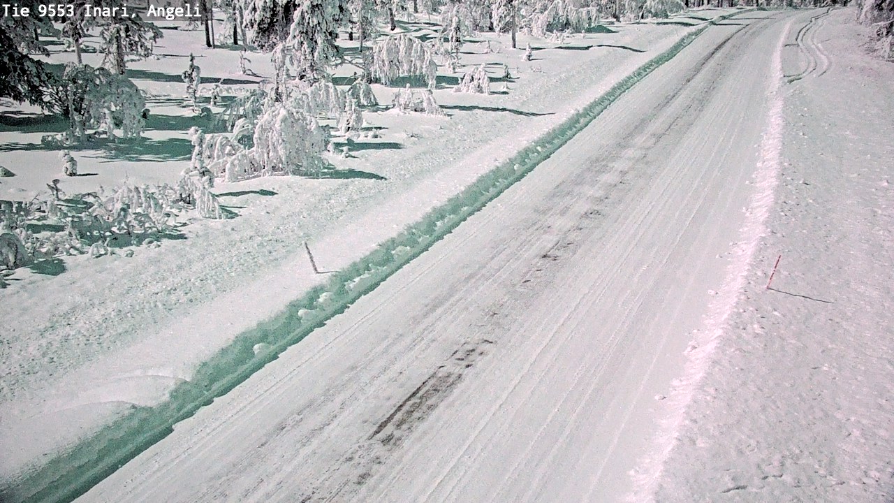 Kelikamerat Kuva Tie 9553 Inari, Angeli, Lintupuolivaara, Inari, Lappi