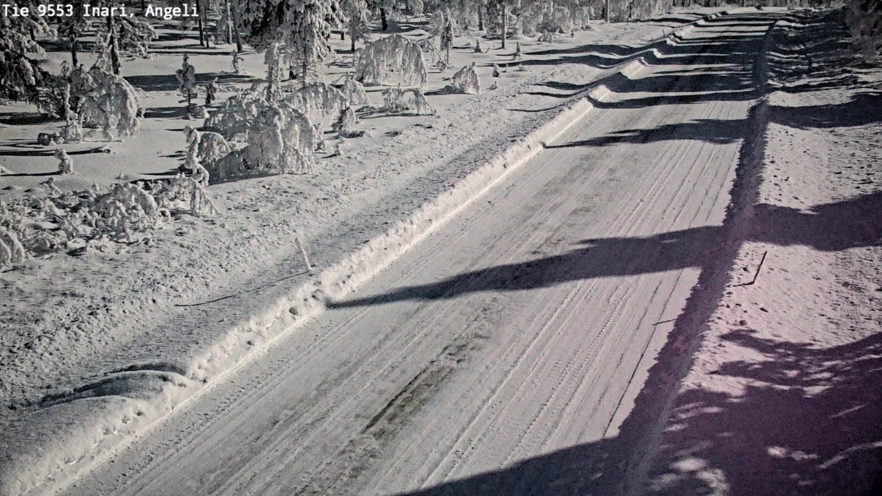 Kelikamerat Kuva Tie 9553 Inari, Angeli, Lintupuolivaara, Inari, Lappi