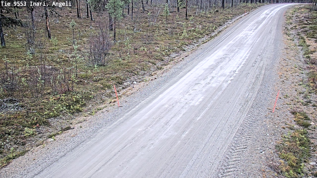 Kelikamerat Kuva Tie 9553 Inari, Angeli, Lintupuolivaara, Inari, Lappi