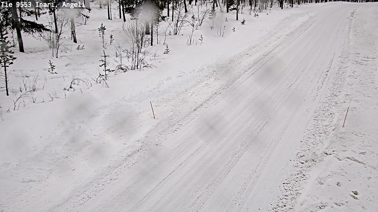 Kelikamerat Kuva Tie 9553 Inari, Angeli, Lintupuolivaara, Inari, Lappi