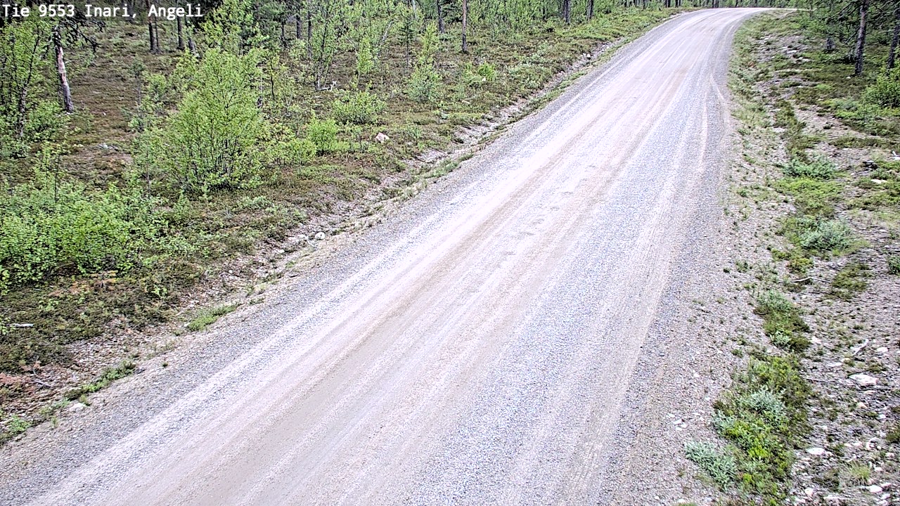 Kelikamerat Kuva Tie 9553 Inari, Angeli, Lintupuolivaara, Inari, Lappi