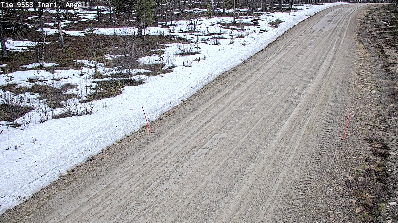 Kelikamerat Kuva Tie 9553 Inari, Angeli, Lintupuolivaara, Inari, Lappi