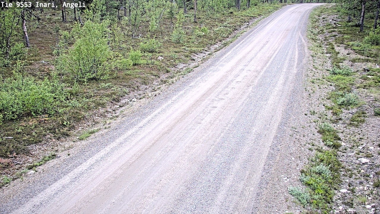 Kelikamerat Kuva Tie 9553 Inari, Angeli, Lintupuolivaara, Inari, Lappi