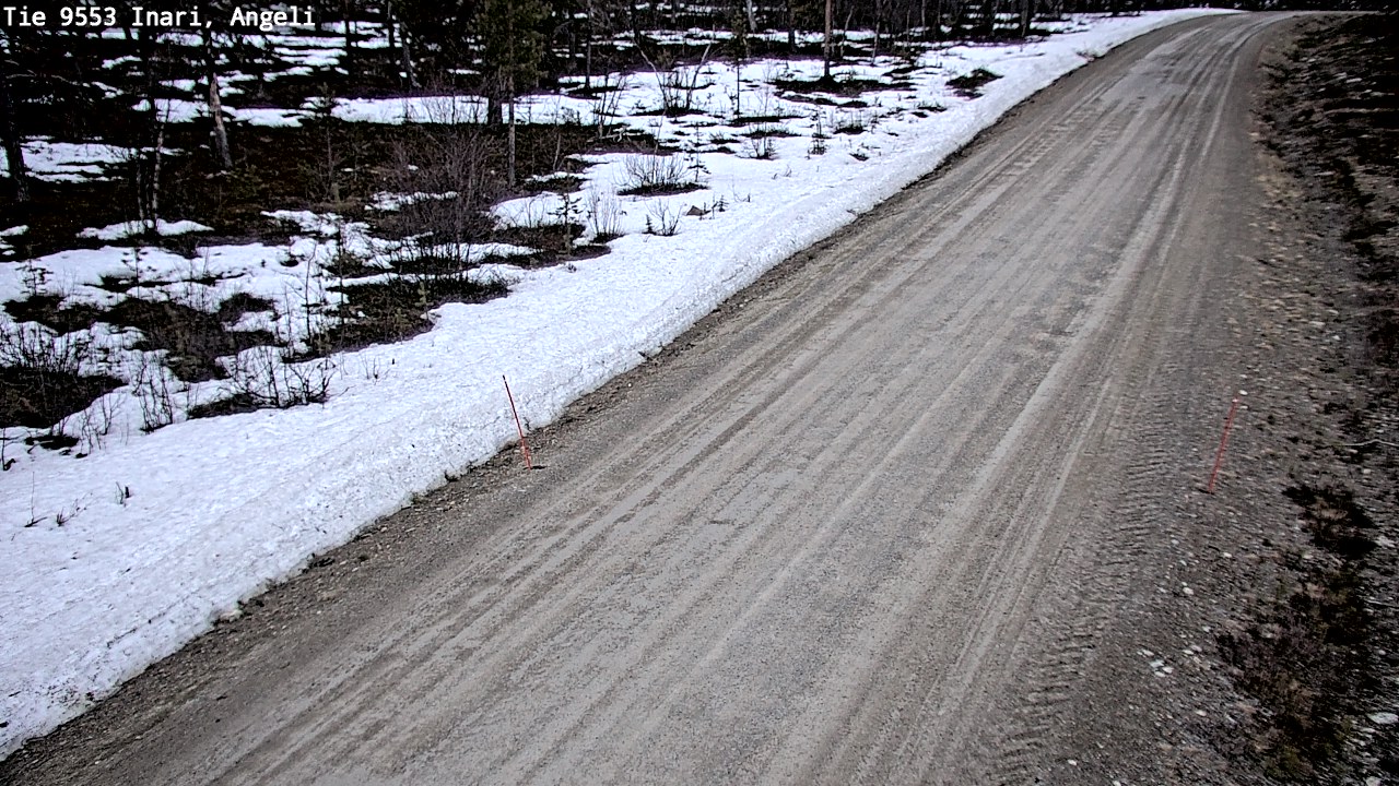Kelikamerat Kuva Tie 9553 Inari, Angeli, Lintupuolivaara, Inari, Lappi