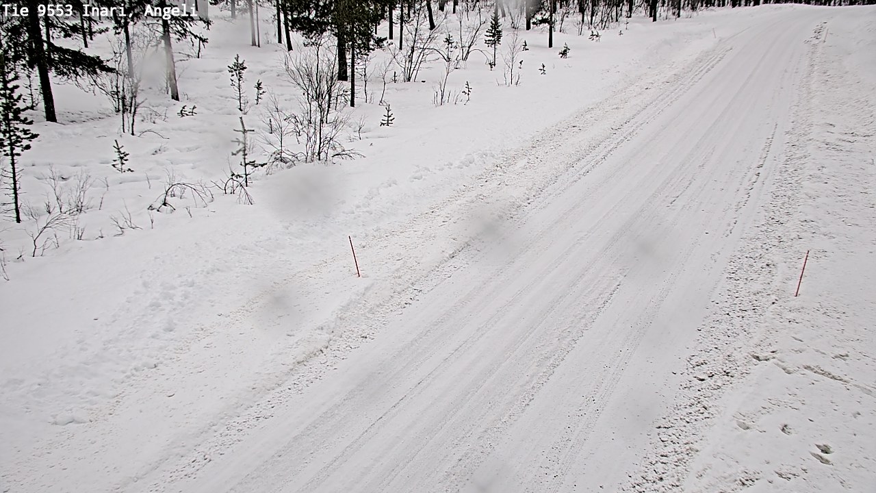 Kelikamerat Kuva Tie 9553 Inari, Angeli, Lintupuolivaara, Inari, Lappi
