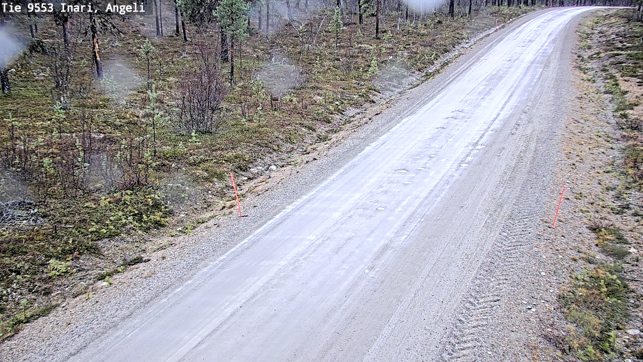 Kelikamerat Kuva Tie 9553 Inari, Angeli, Lintupuolivaara, Inari, Lappi