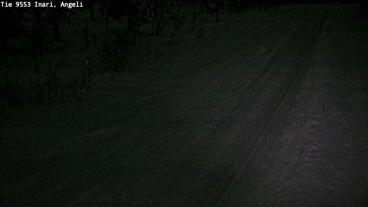 Weather Camera Image Road 9553 Inari, Angeli, Lintupuolivaara, Inari, Lappi