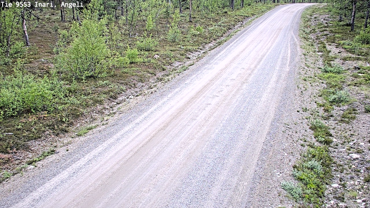 Kelikamerat Kuva Tie 9553 Inari, Angeli, Lintupuolivaara, Inari, Lappi