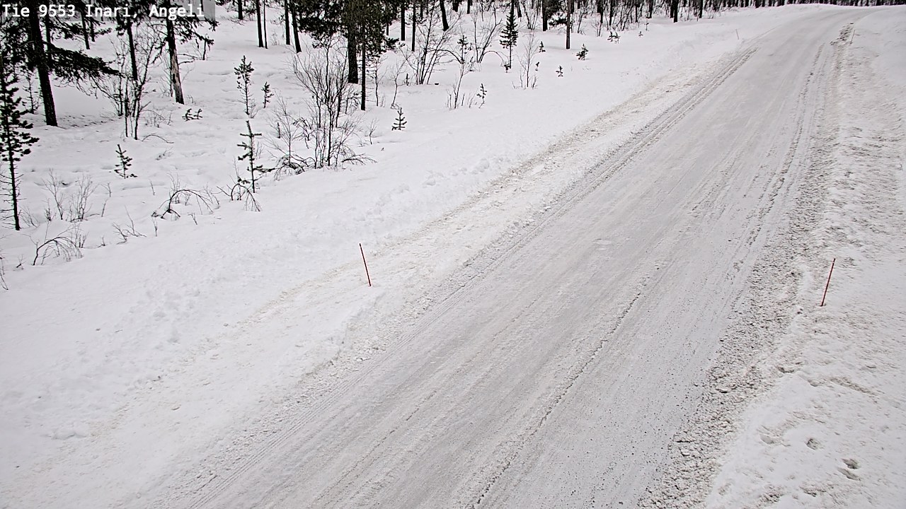 Kelikamerat Kuva Tie 9553 Inari, Angeli, Lintupuolivaara, Inari, Lappi