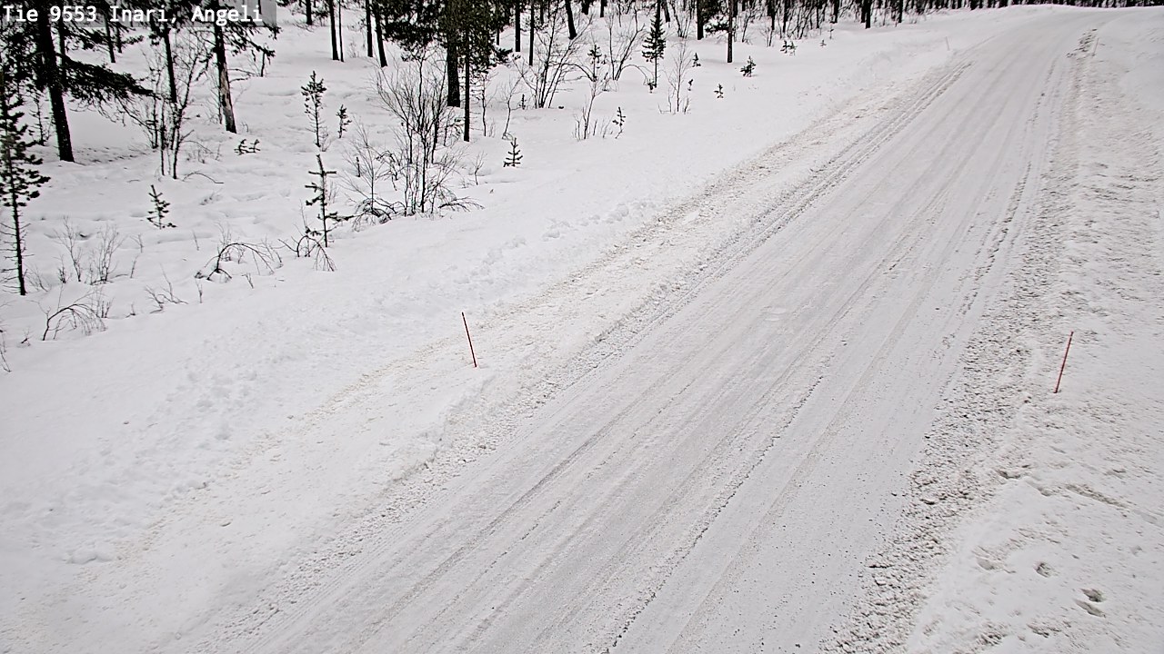 Kelikamerat Kuva Tie 9553 Inari, Angeli, Lintupuolivaara, Inari, Lappi