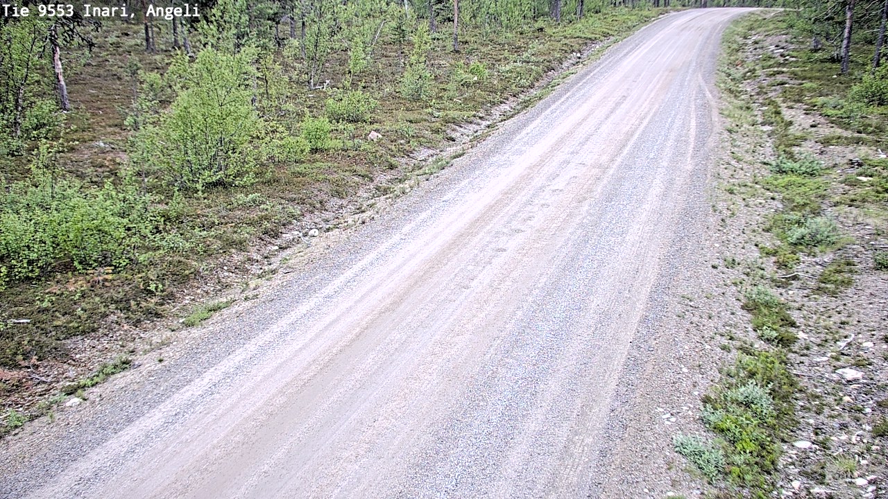 Kelikamerat Kuva Tie 9553 Inari, Angeli, Lintupuolivaara, Inari, Lappi