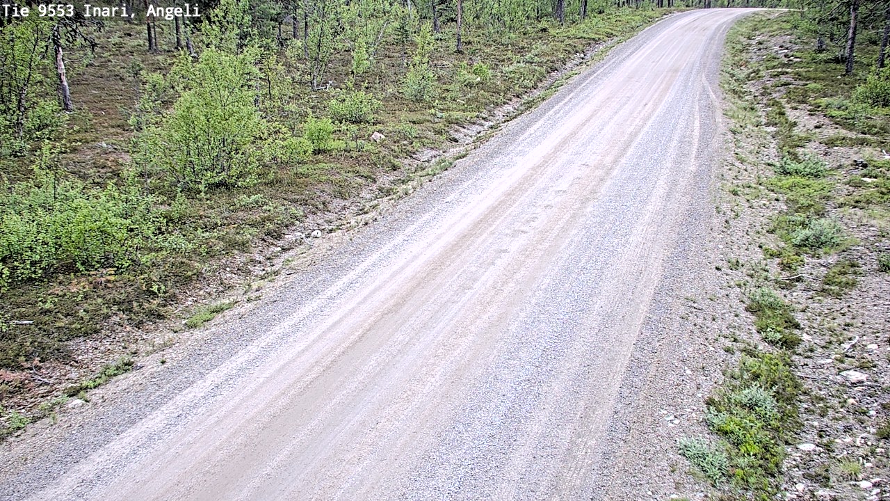 Kelikamerat Kuva Tie 9553 Inari, Angeli, Lintupuolivaara, Inari, Lappi