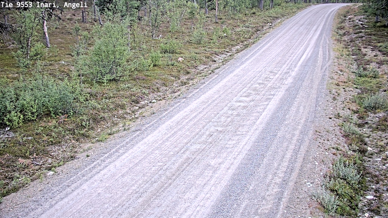 Kelikamerat Kuva Tie 9553 Inari, Angeli, Lintupuolivaara, Inari, Lappi