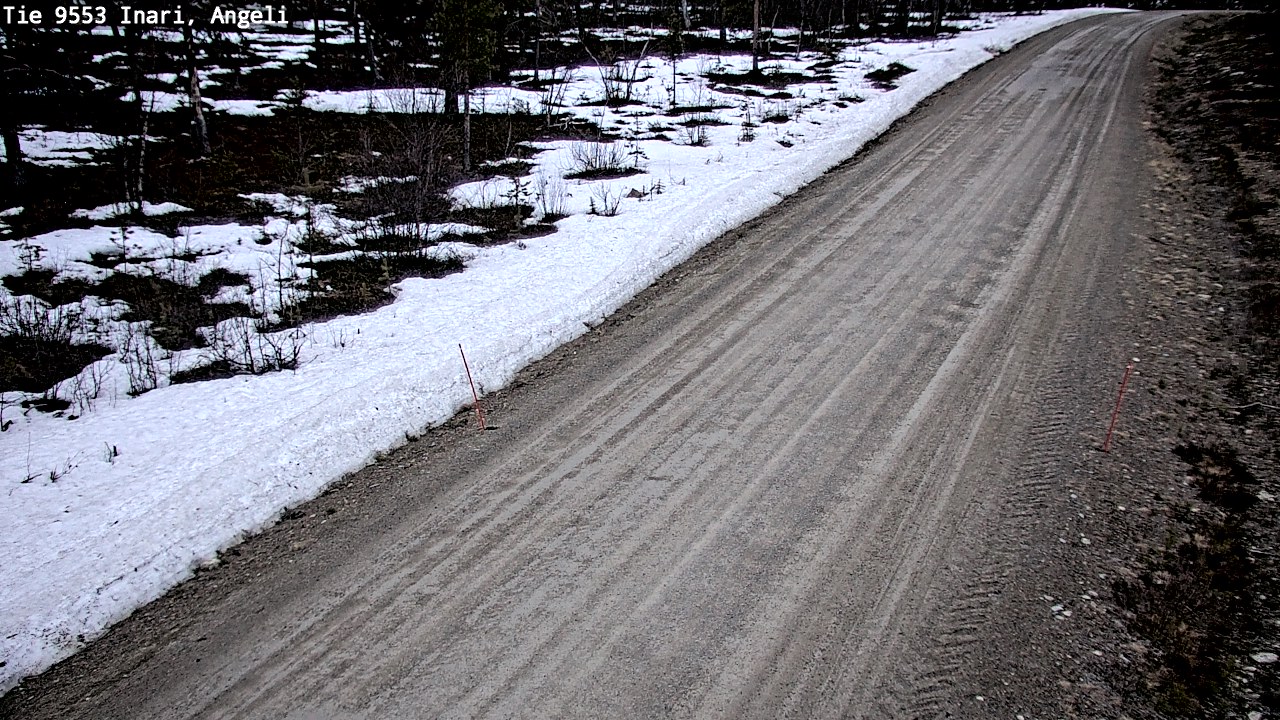 Kelikamerat Kuva Tie 9553 Inari, Angeli, Lintupuolivaara, Inari, Lappi