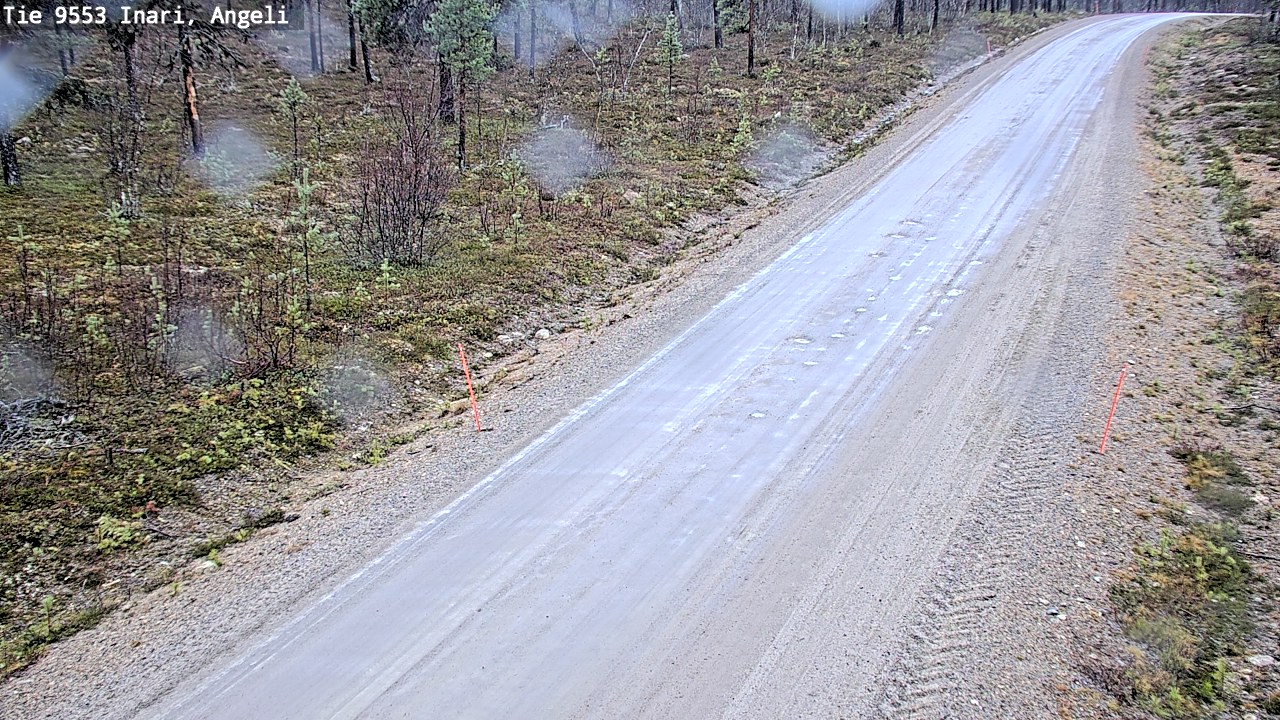 Kelikamerat Kuva Tie 9553 Inari, Angeli, Lintupuolivaara, Inari, Lappi