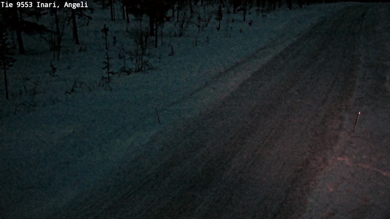 Kelikamerat Kuva Tie 9553 Inari, Angeli, Lintupuolivaara, Inari, Lappi