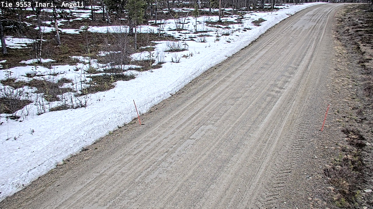 Kelikamerat Kuva Tie 9553 Inari, Angeli, Lintupuolivaara, Inari, Lappi