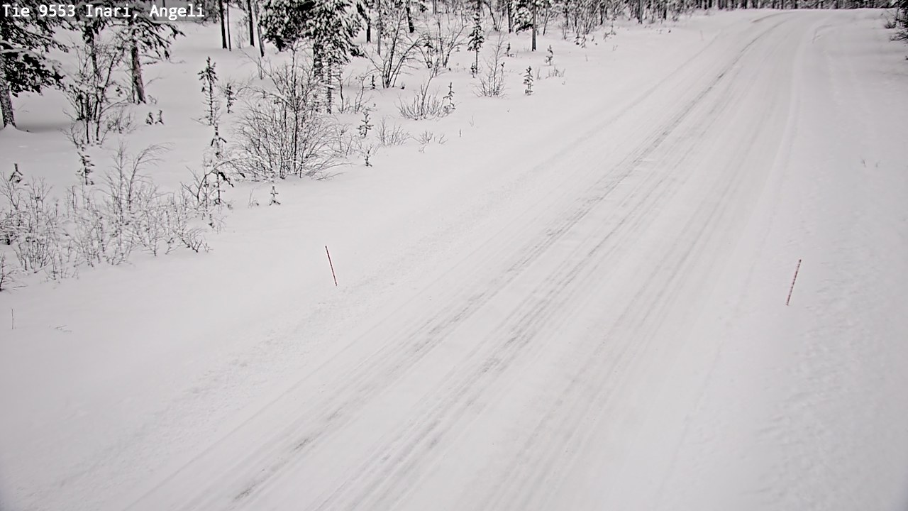 Kelikamerat Kuva Tie 9553 Inari, Angeli, Lintupuolivaara, Inari, Lappi