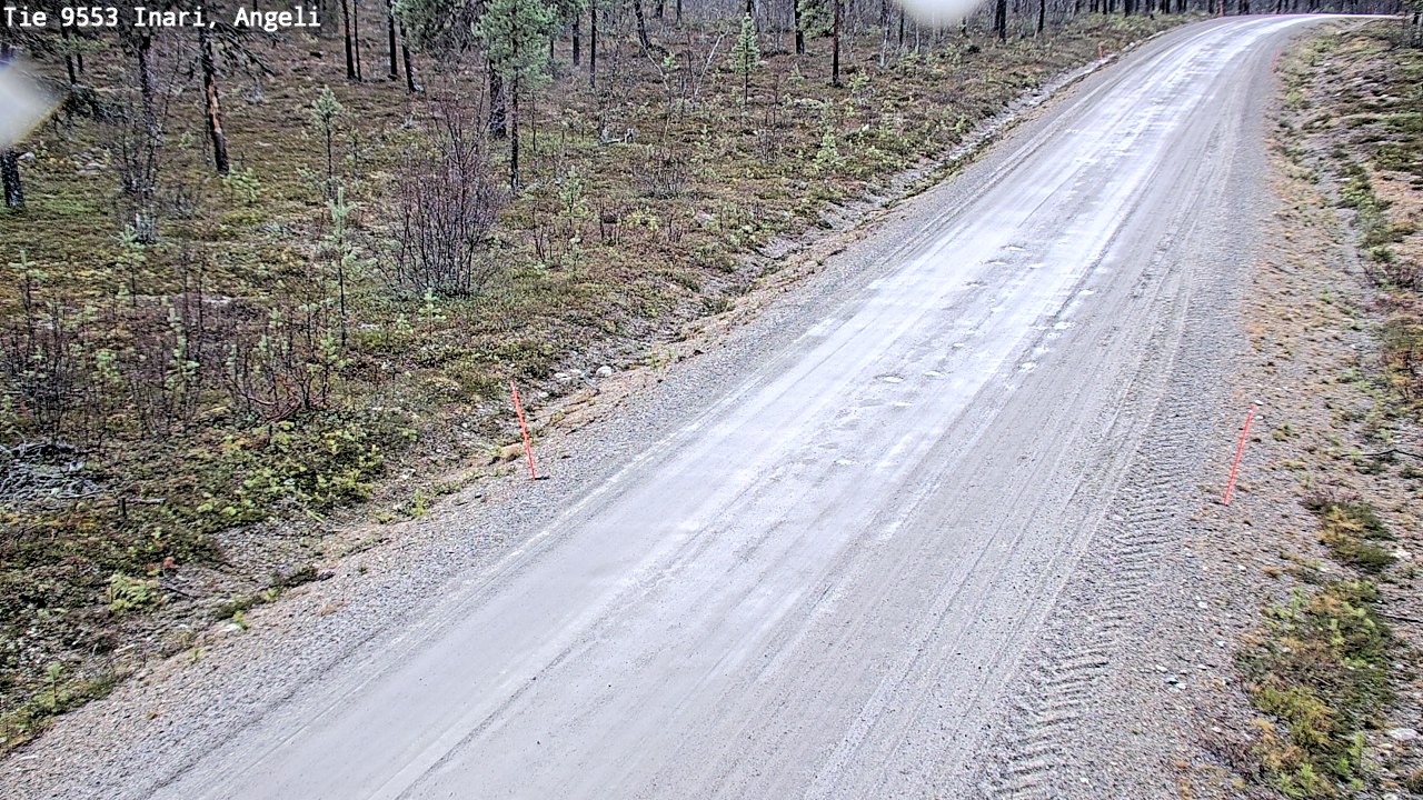 Kelikamerat Kuva Tie 9553 Inari, Angeli, Lintupuolivaara, Inari, Lappi