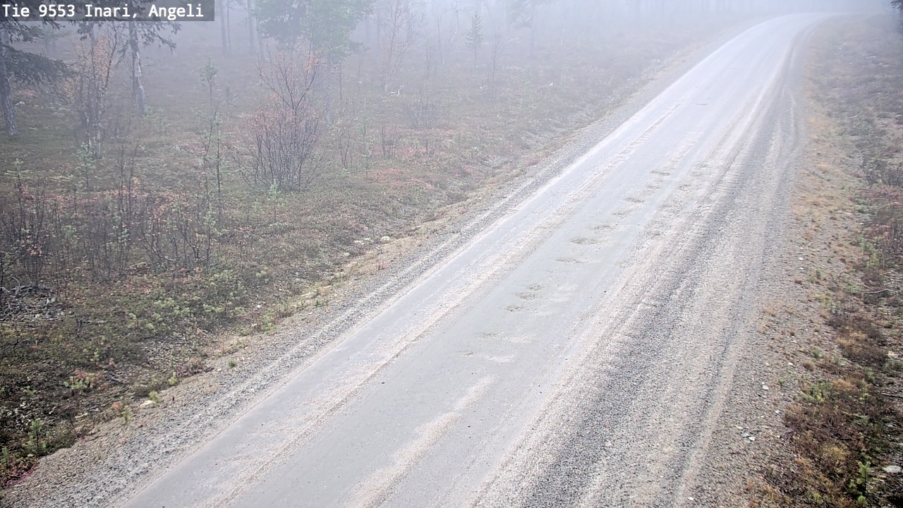 Kelikamerat Kuva Tie 9553 Inari, Angeli, Lintupuolivaara, Inari, Lappi