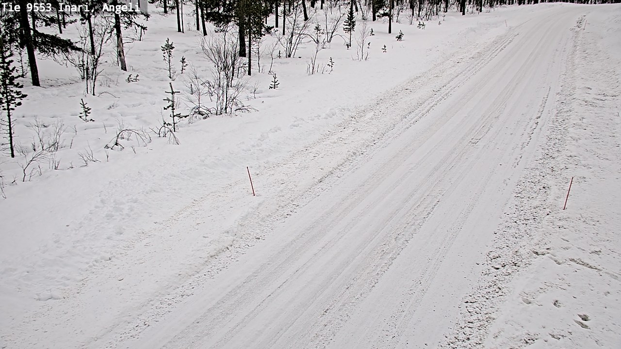 Kelikamerat Kuva Tie 9553 Inari, Angeli, Lintupuolivaara, Inari, Lappi