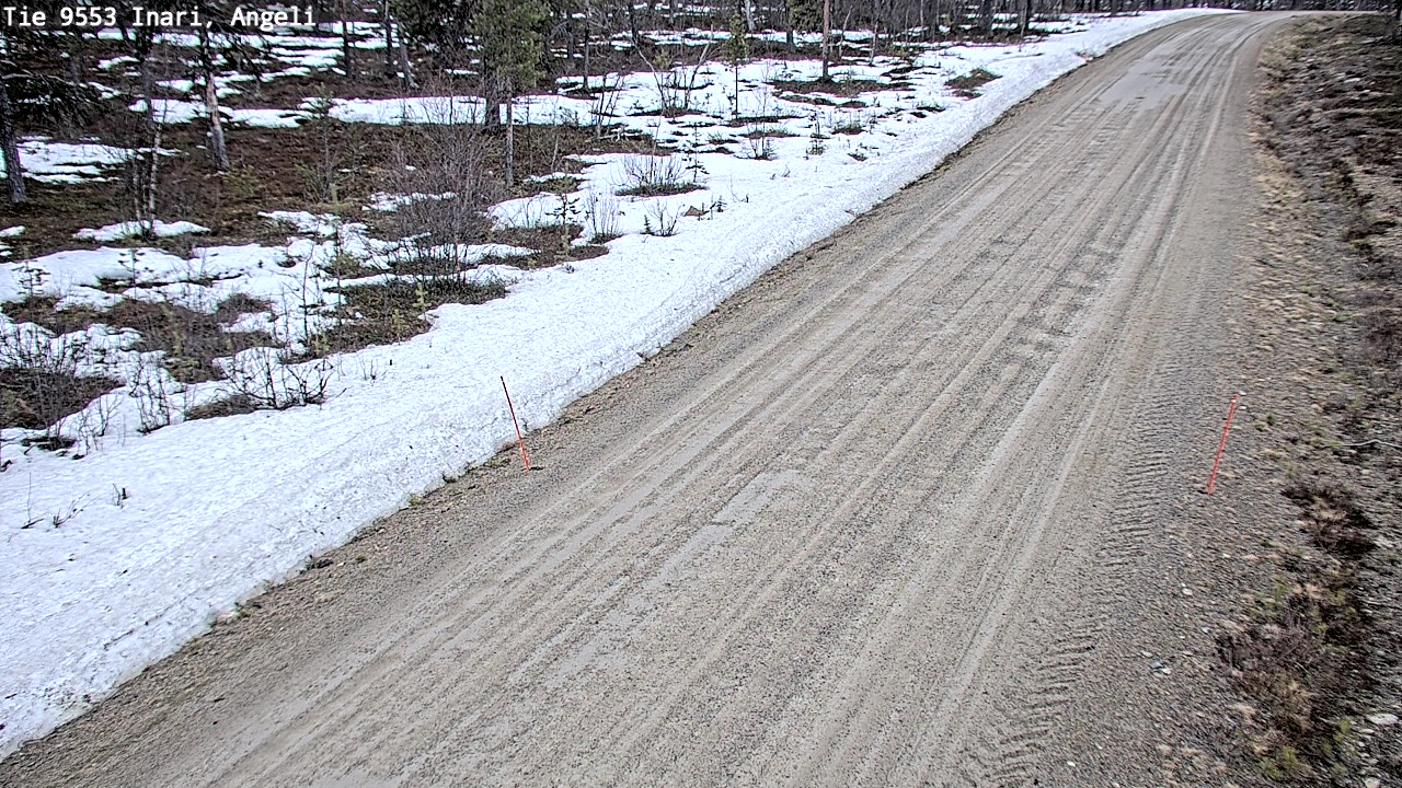 Kelikamerat Kuva Tie 9553 Inari, Angeli, Lintupuolivaara, Inari, Lappi