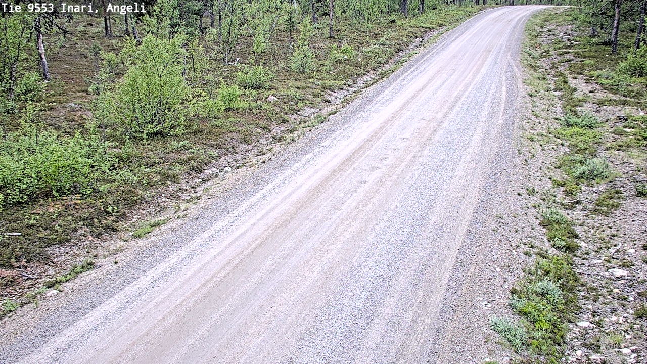 Kelikamerat Kuva Tie 9553 Inari, Angeli, Lintupuolivaara, Inari, Lappi