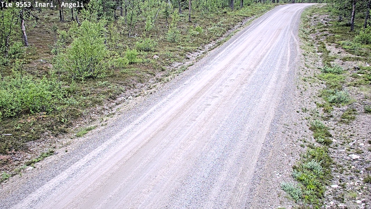 Kelikamerat Kuva Tie 9553 Inari, Angeli, Lintupuolivaara, Inari, Lappi