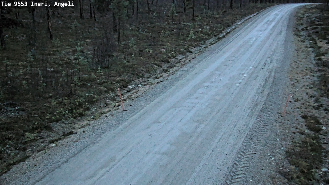 Kelikamerat Kuva Tie 9553 Inari, Angeli, Lintupuolivaara, Inari, Lappi