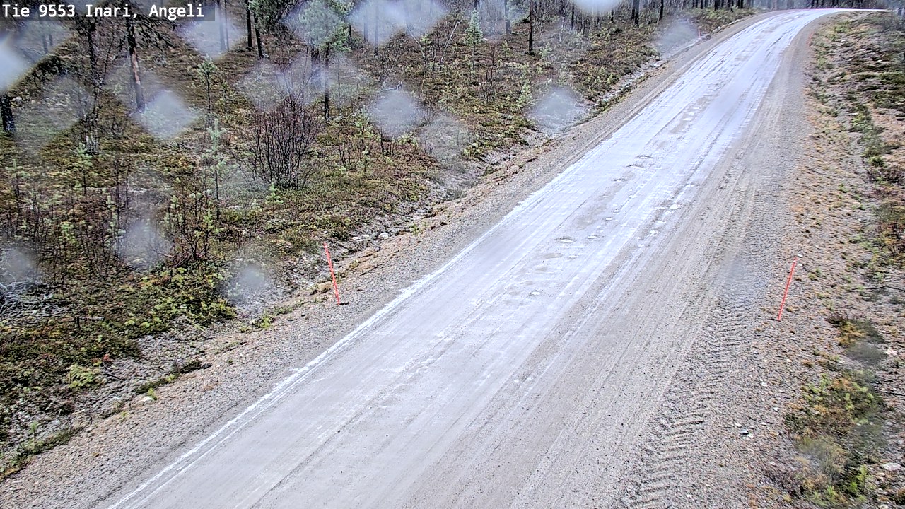 Kelikamerat Kuva Tie 9553 Inari, Angeli, Lintupuolivaara, Inari, Lappi
