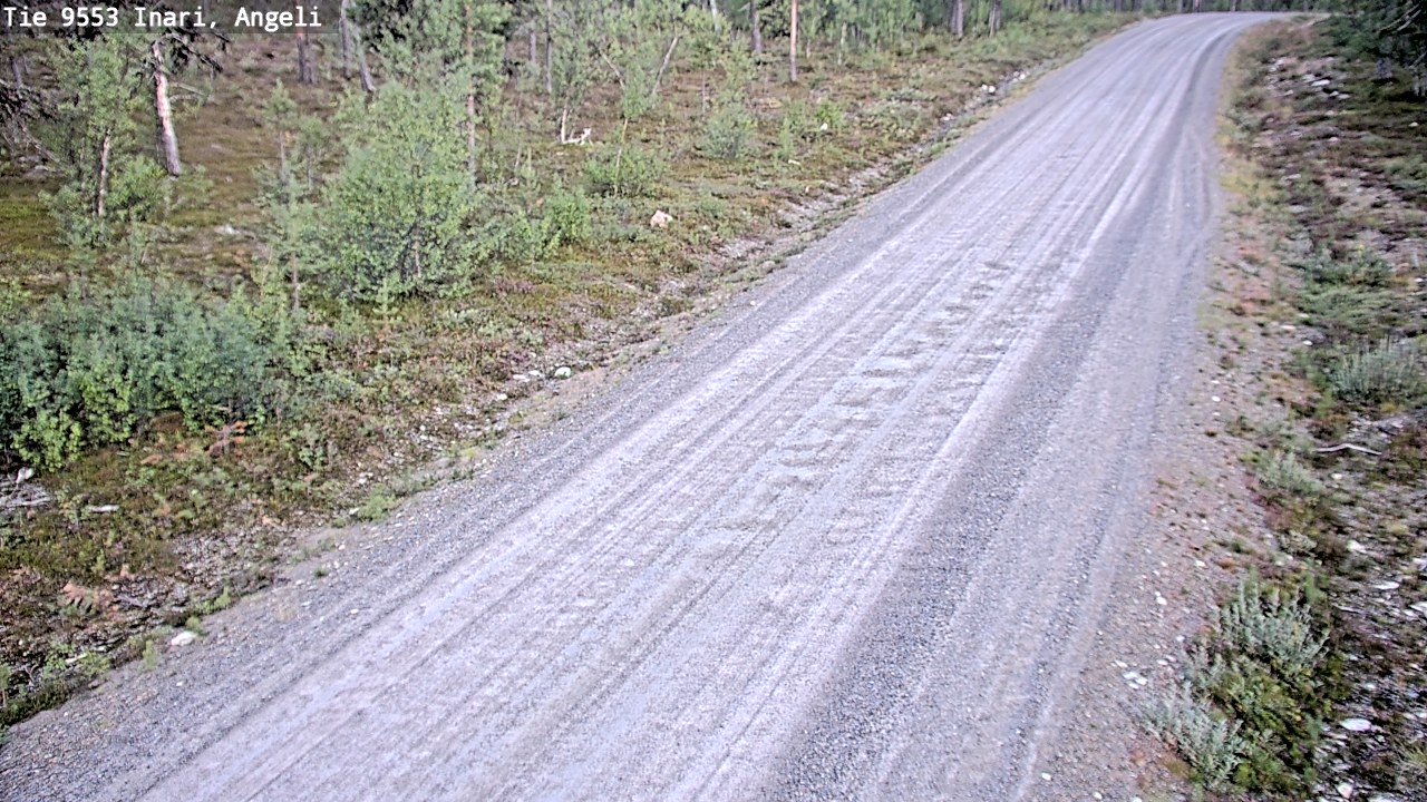 Kelikamerat Kuva Tie 9553 Inari, Angeli, Lintupuolivaara, Inari, Lappi