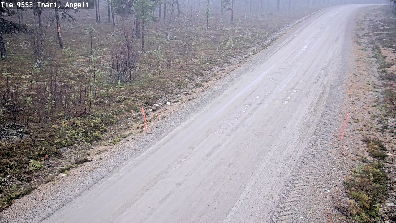 Kelikamerat Kuva Tie 9553 Inari, Angeli, Lintupuolivaara, Inari, Lappi