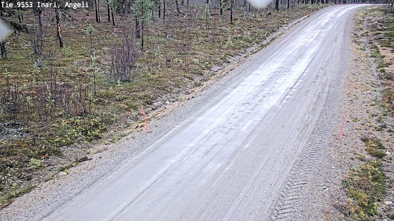 Kelikamerat Kuva Tie 9553 Inari, Angeli, Lintupuolivaara, Inari, Lappi