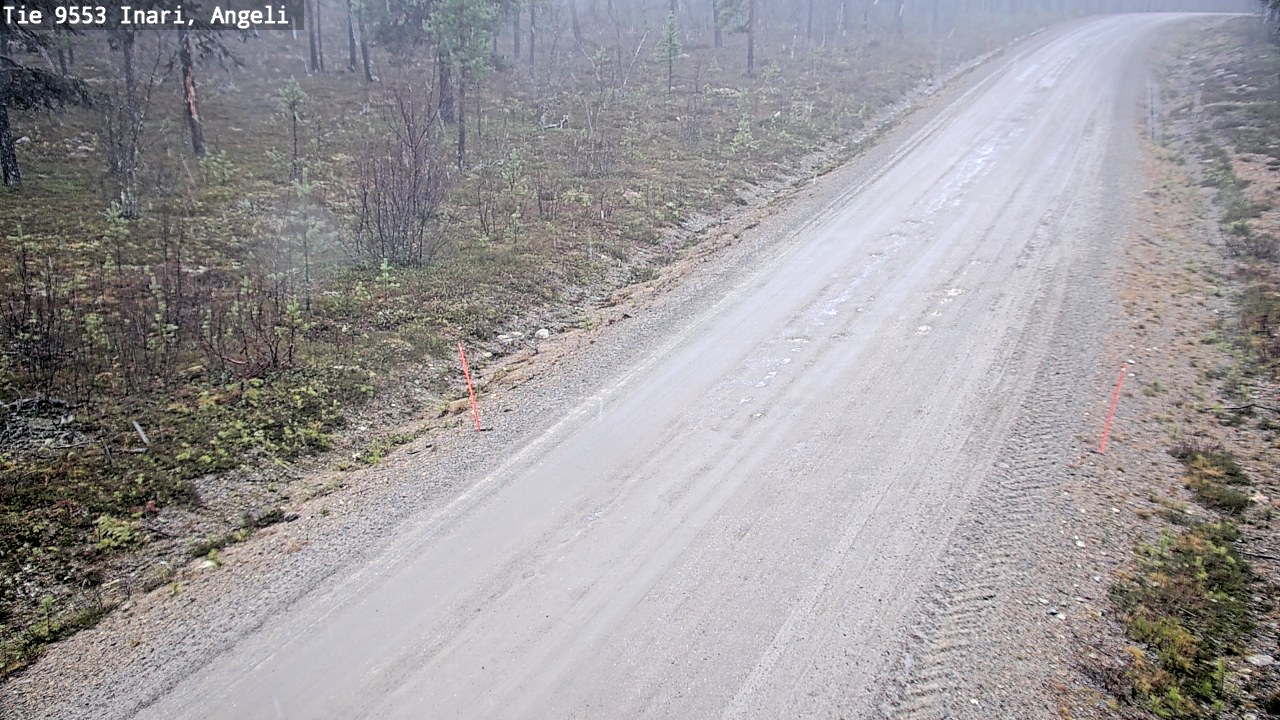 Kelikamerat Kuva Tie 9553 Inari, Angeli, Lintupuolivaara, Inari, Lappi