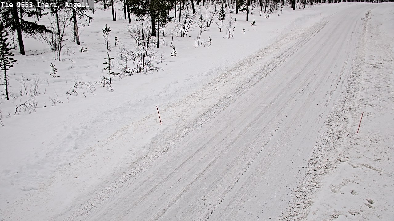 Kelikamerat Kuva Tie 9553 Inari, Angeli, Lintupuolivaara, Inari, Lappi