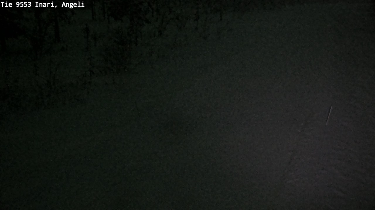 Weather Camera Image Road 9553 Inari, Angeli, Lintupuolivaara, Inari, Lappi