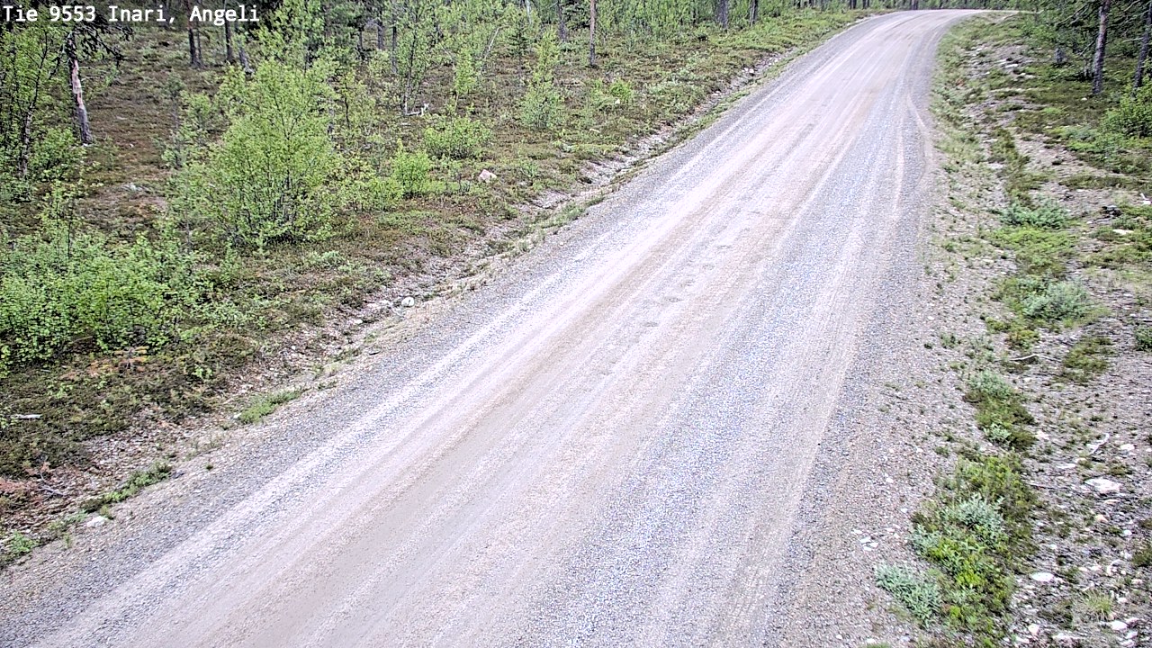 Kelikamerat Kuva Tie 9553 Inari, Angeli, Lintupuolivaara, Inari, Lappi