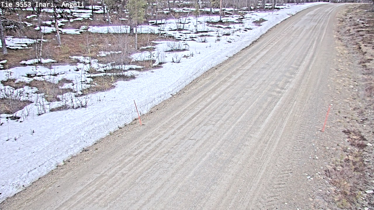 Kelikamerat Kuva Tie 9553 Inari, Angeli, Lintupuolivaara, Inari, Lappi