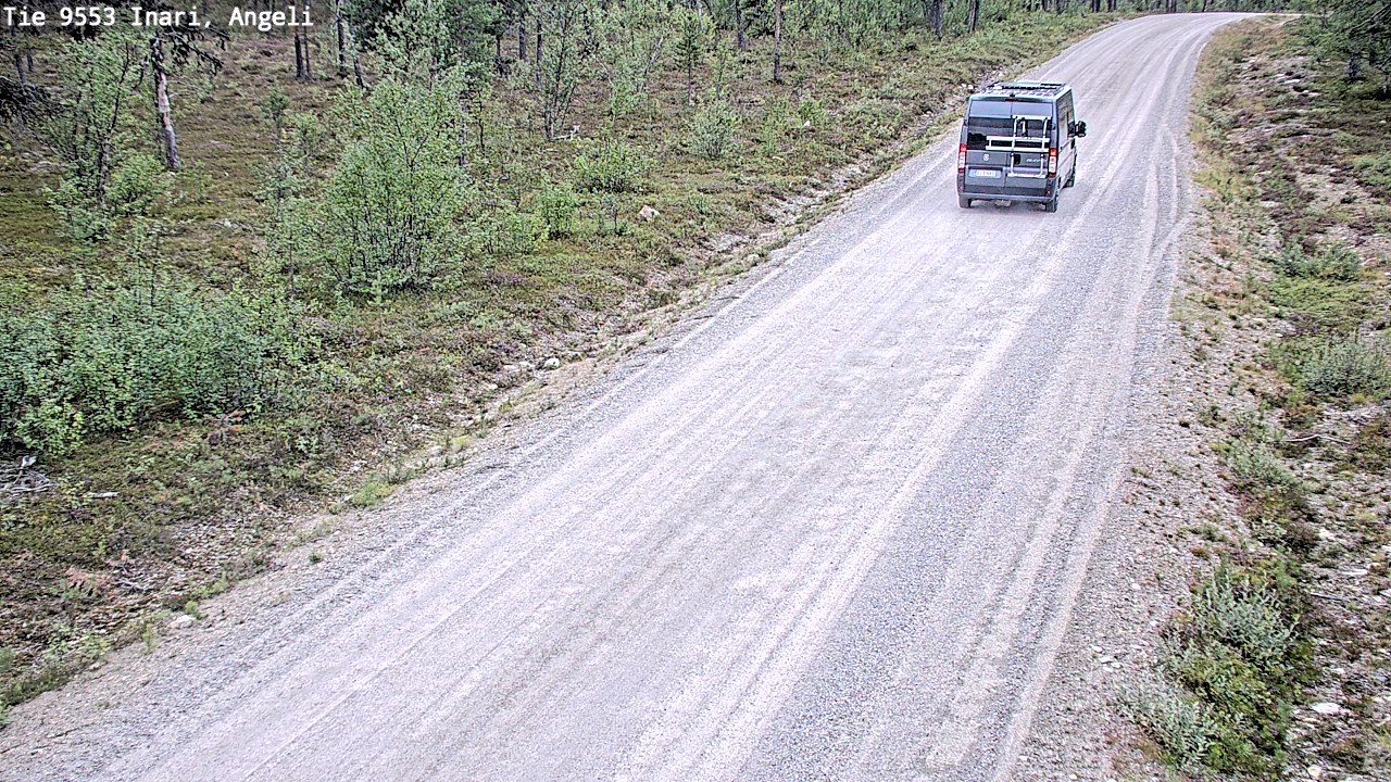 Kelikamerat Kuva Tie 9553 Inari, Angeli, Lintupuolivaara, Inari, Lappi