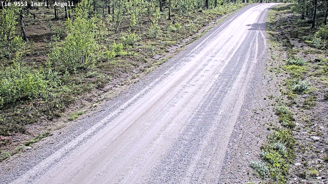Kelikamerat Kuva Tie 9553 Inari, Angeli, Lintupuolivaara, Inari, Lappi