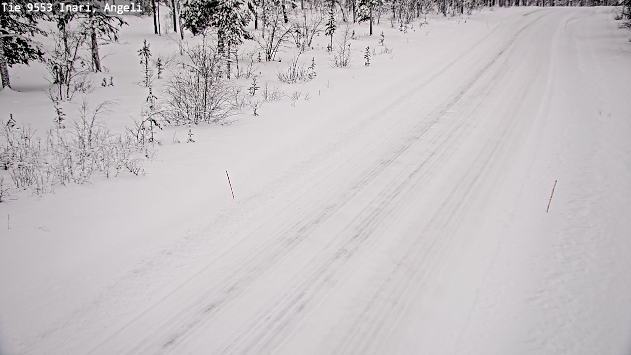 Kelikamerat Kuva Tie 9553 Inari, Angeli, Lintupuolivaara, Inari, Lappi