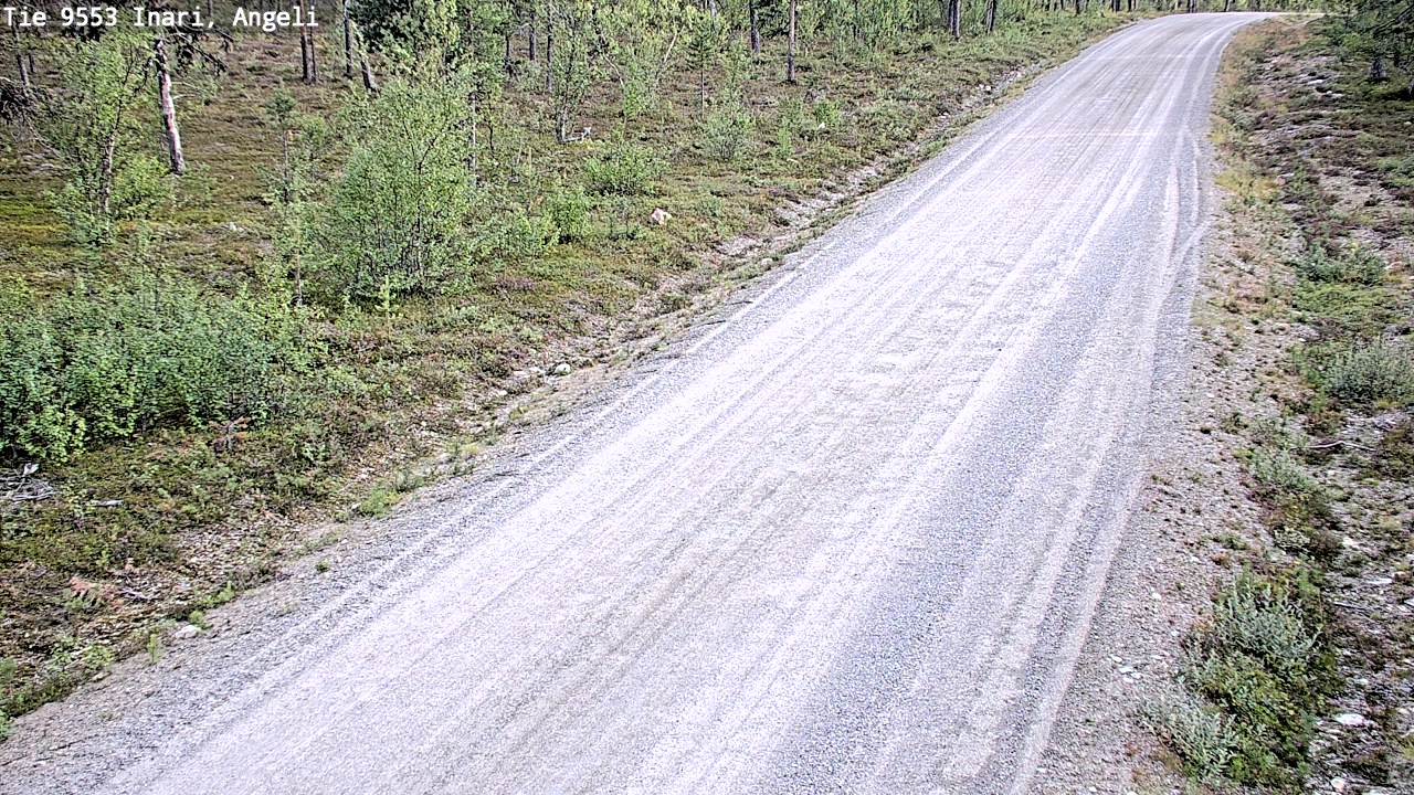 Kelikamerat Kuva Tie 9553 Inari, Angeli, Lintupuolivaara, Inari, Lappi