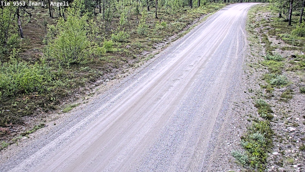 Kelikamerat Kuva Tie 9553 Inari, Angeli, Lintupuolivaara, Inari, Lappi
