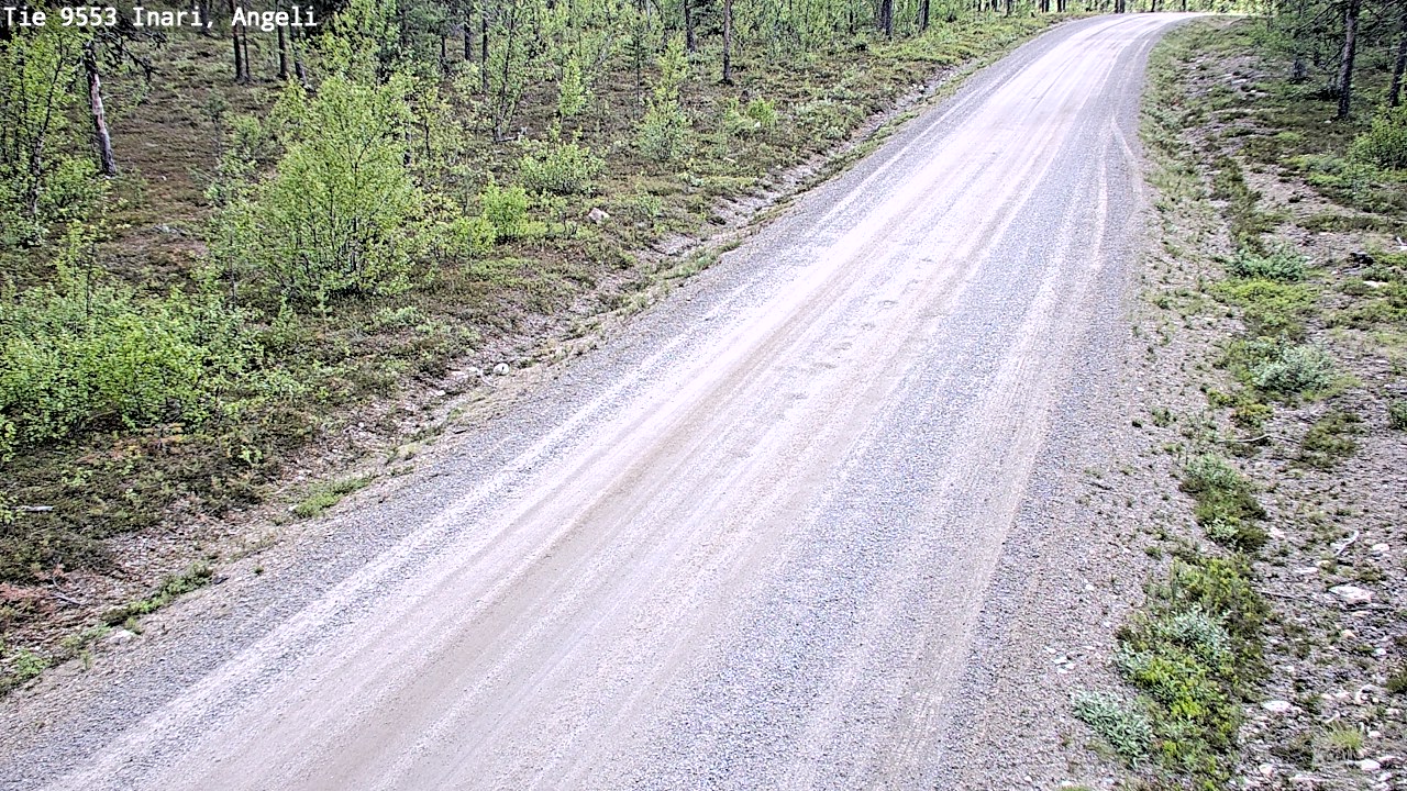 Kelikamerat Kuva Tie 9553 Inari, Angeli, Lintupuolivaara, Inari, Lappi