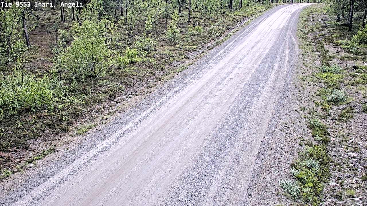 Kelikamerat Kuva Tie 9553 Inari, Angeli, Lintupuolivaara, Inari, Lappi