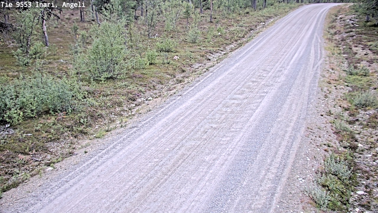 Kelikamerat Kuva Tie 9553 Inari, Angeli, Lintupuolivaara, Inari, Lappi