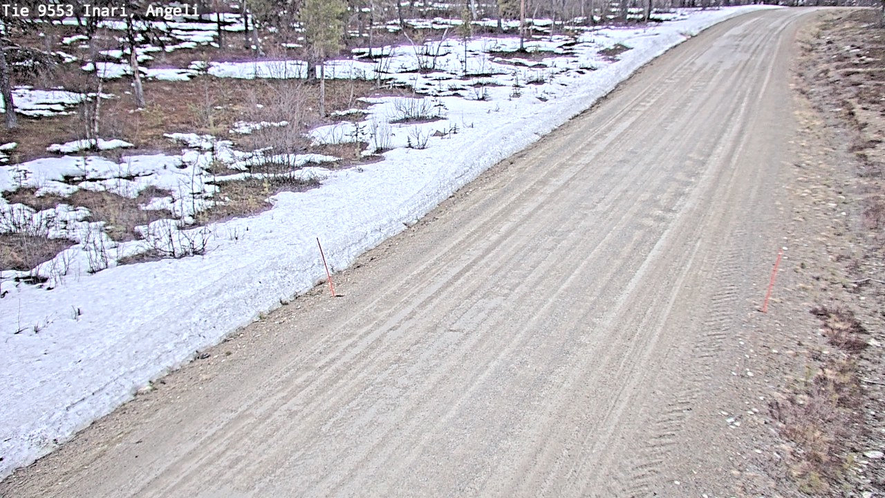 Kelikamerat Kuva Tie 9553 Inari, Angeli, Lintupuolivaara, Inari, Lappi