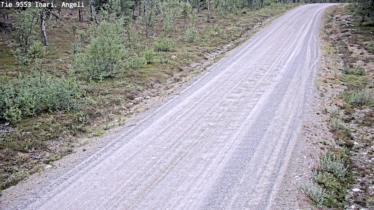 Kelikamerat Kuva Tie 9553 Inari, Angeli, Lintupuolivaara, Inari, Lappi