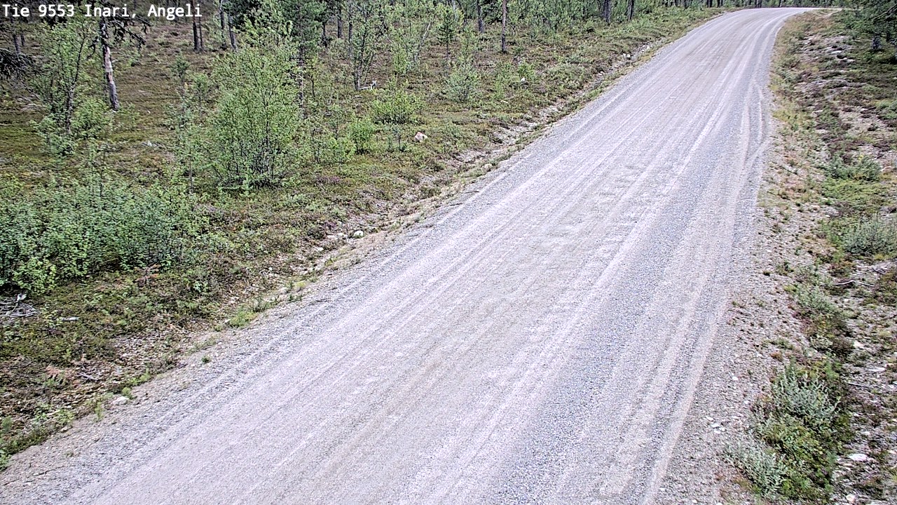 Kelikamerat Kuva Tie 9553 Inari, Angeli, Lintupuolivaara, Inari, Lappi